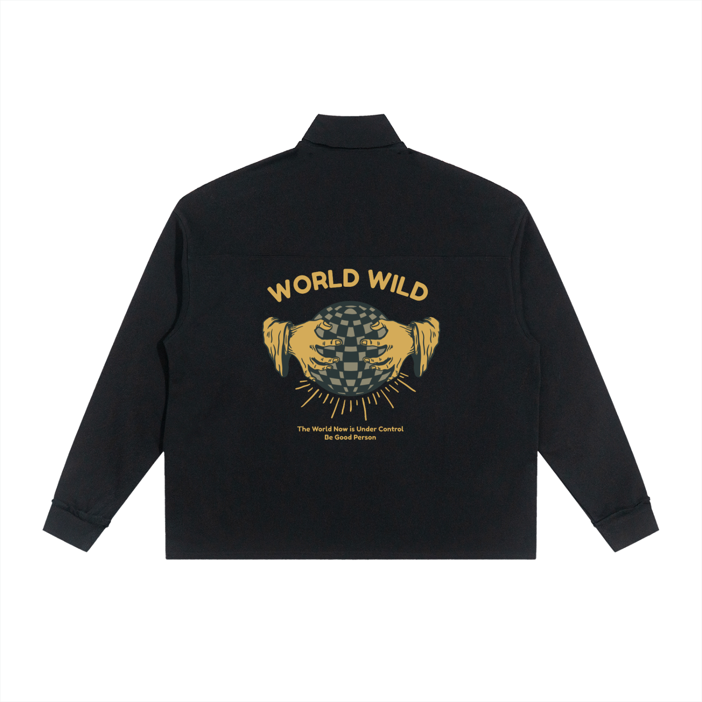 Half-Zip Rolled Edge Fleece Sweatshirt