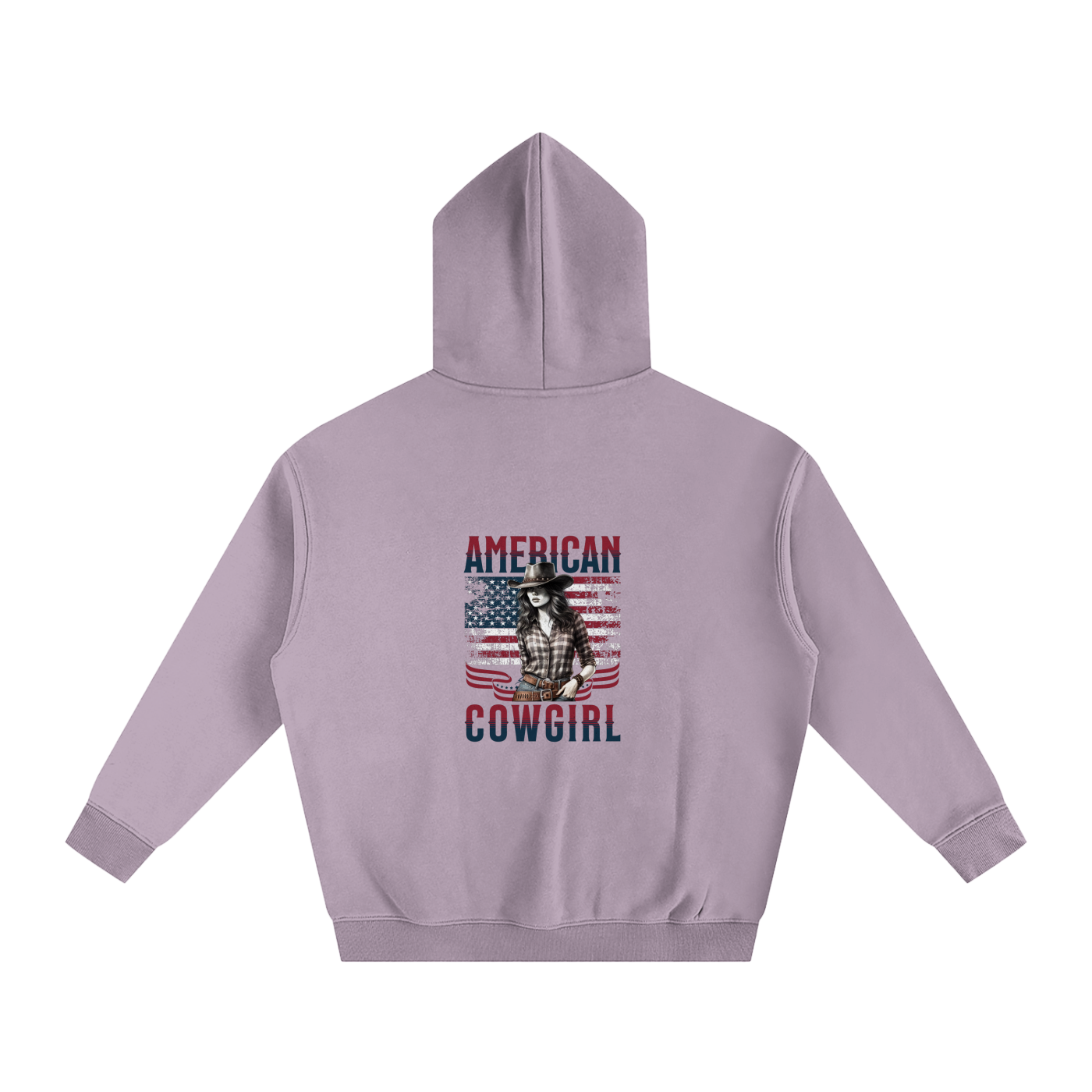 Cowgirl Oversize Fleeced Hoodie