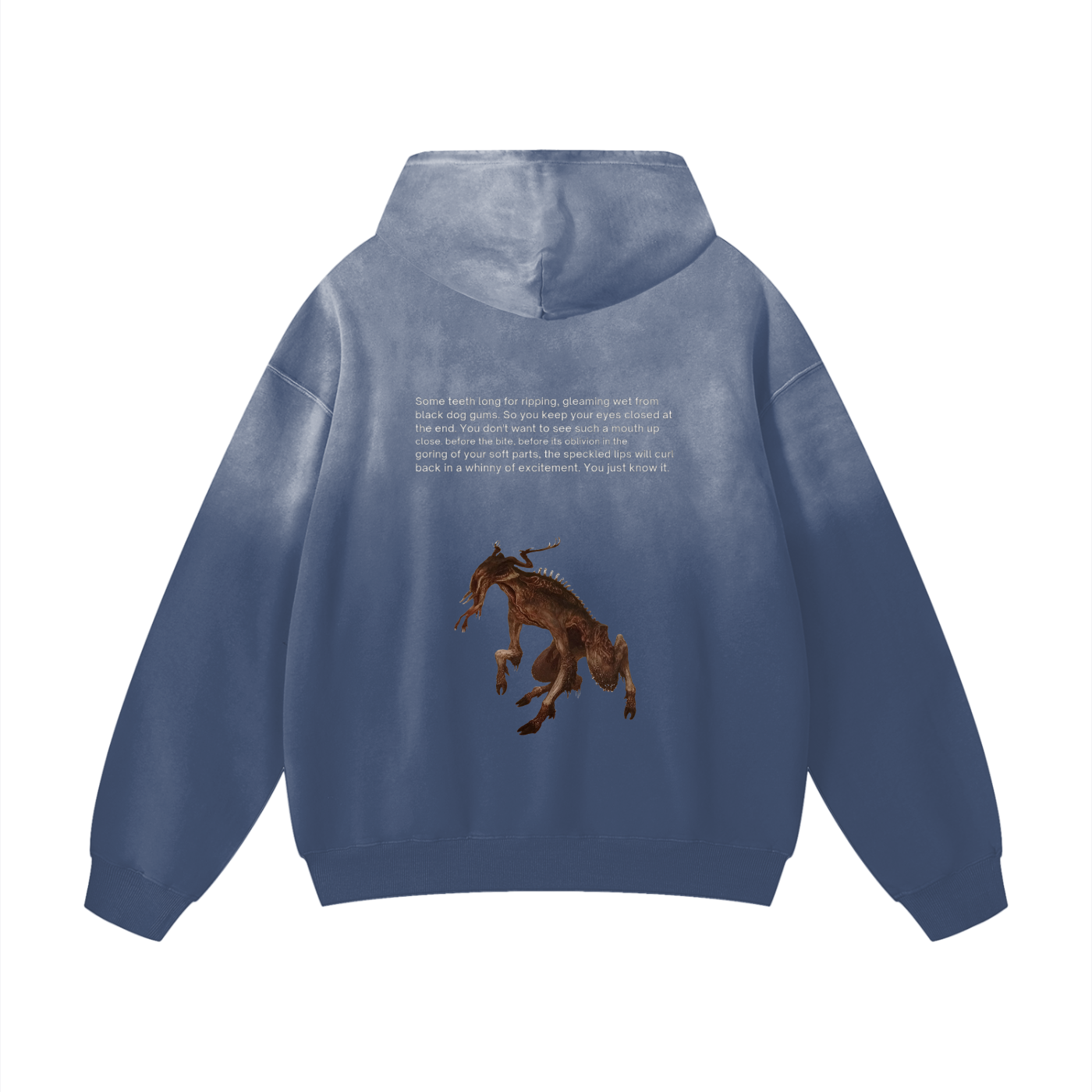 The Ritual (Adam Nevill) Heavyweight Sunfade Oversized Hoodie