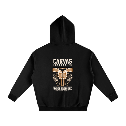 Country Oversize Fleeced Hoodie