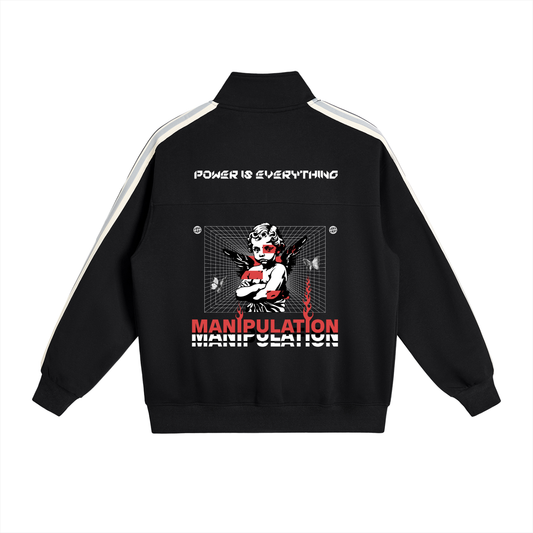 Manipulation Stand Collar Jacket
