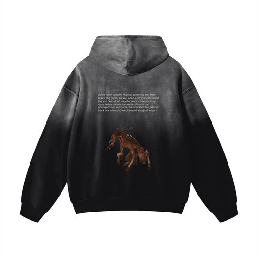 The Ritual (Adam Nevill) Heavyweight Sunfade Oversized Hoodie
