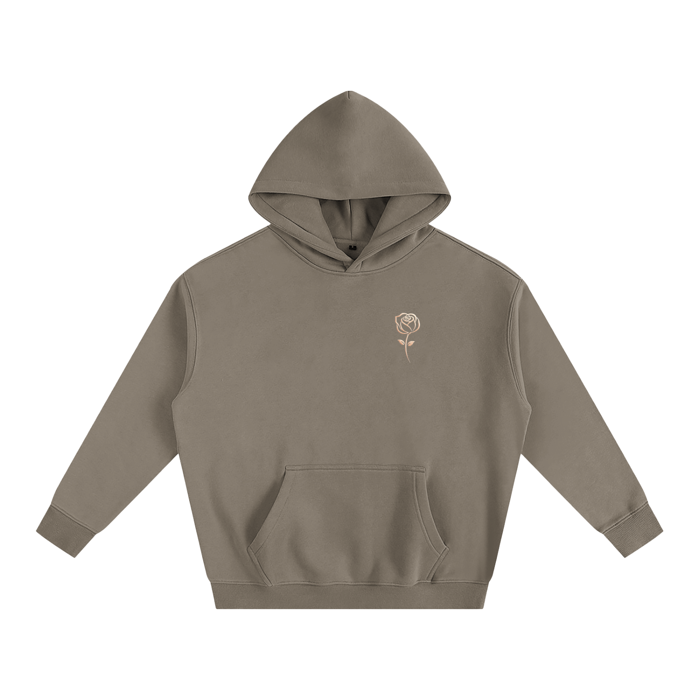 American Made Oversize Fleeced Hoodie