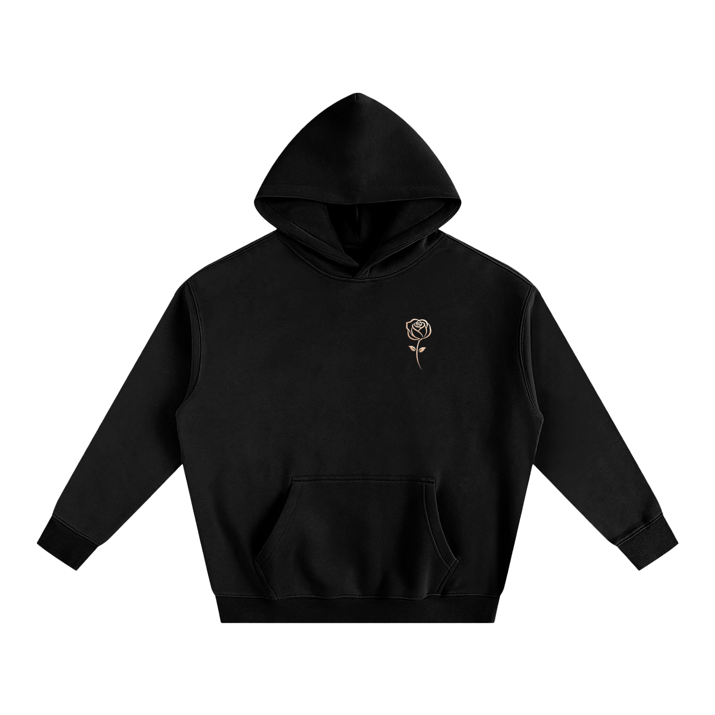 Country Oversize Fleeced Hoodie