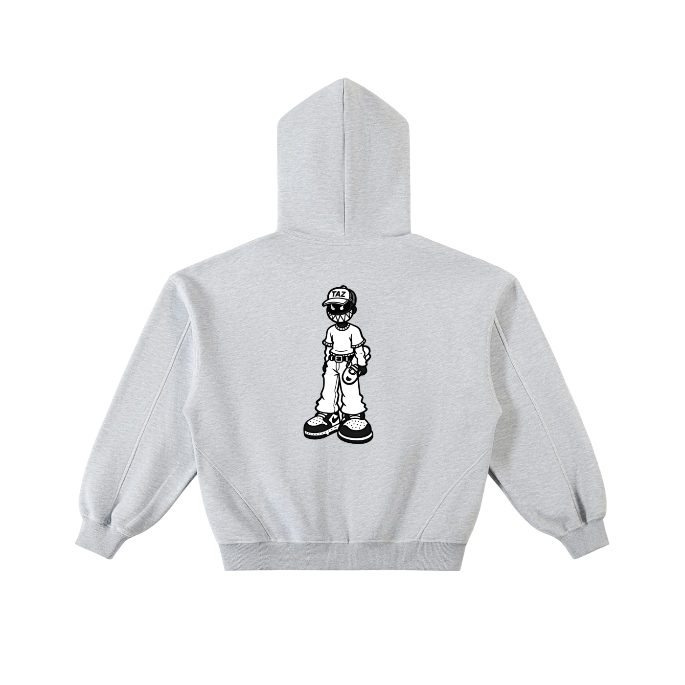 TAZ Boxy Fleece Zip Hoodie