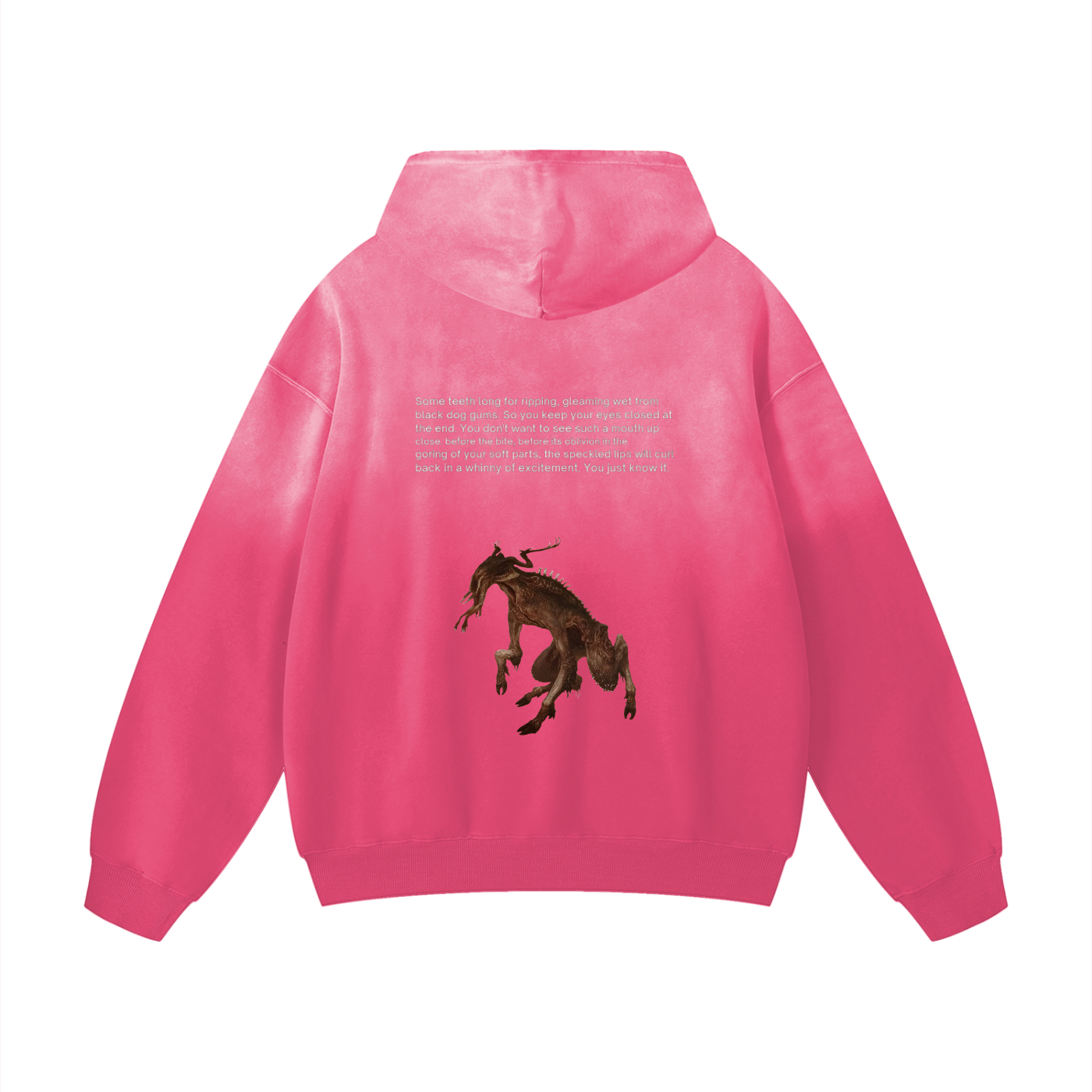 The Ritual (Adam Nevill) Heavyweight Sunfade Oversized Hoodie