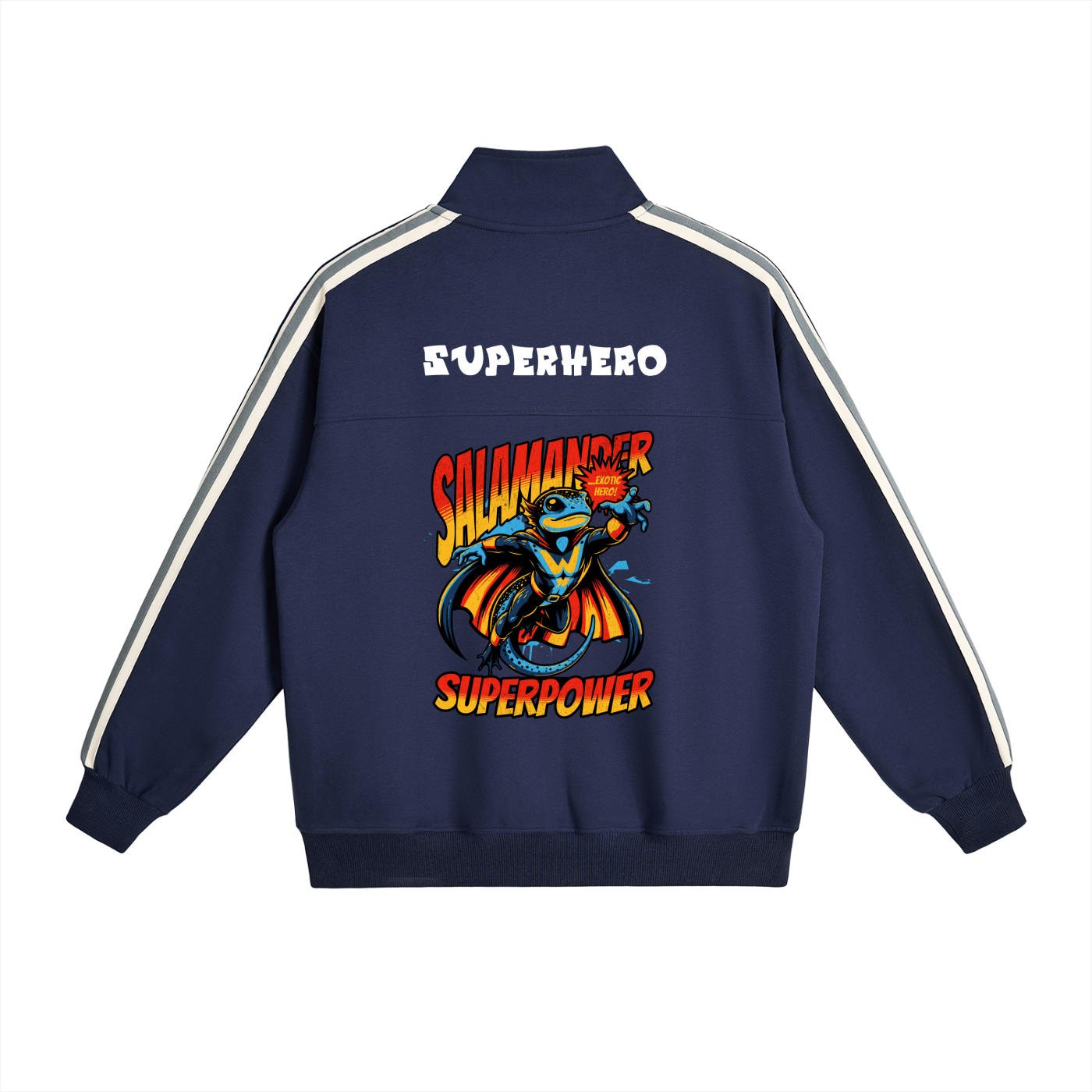 Superhero Stand Collar Jacket