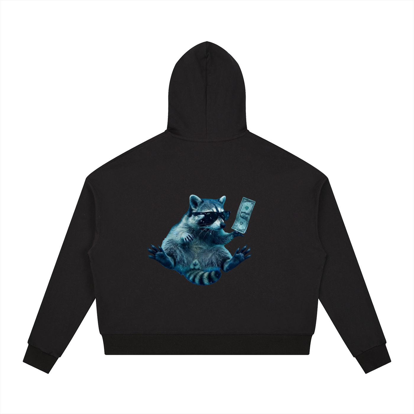 Contrast Drawstring Hoodie