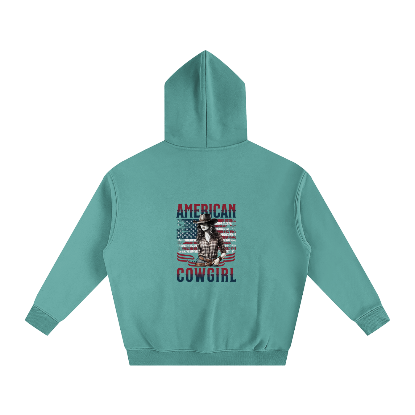 Cowgirl Oversize Fleeced Hoodie