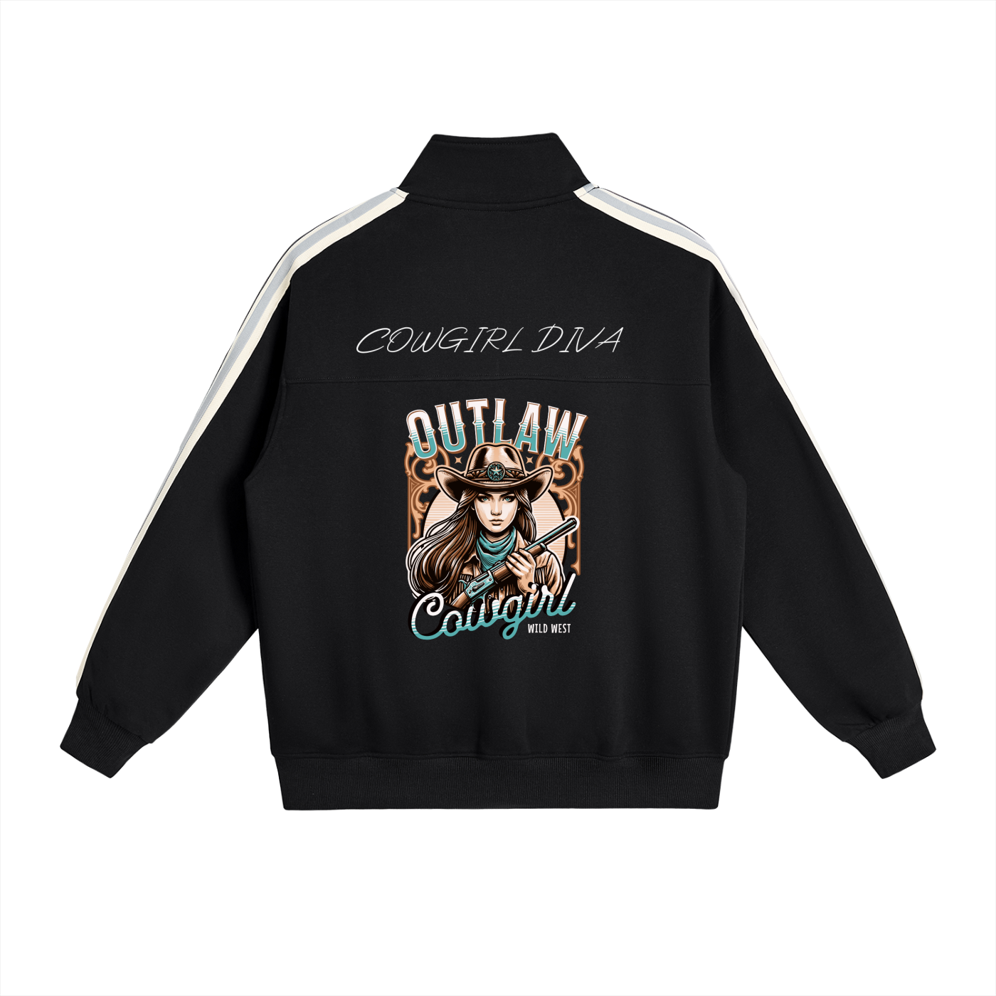 Cowgirl Diva Stand Collar Jacket