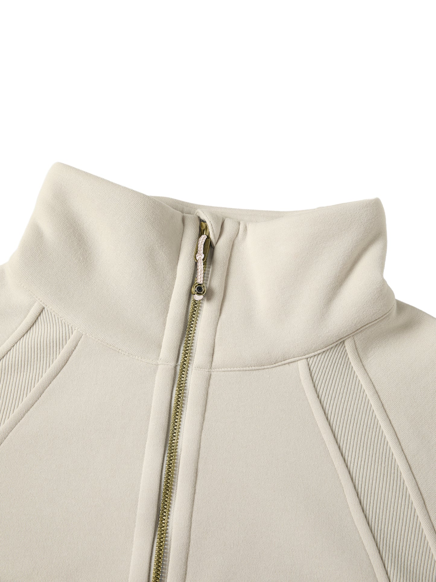 Butterfly Cropped Half-Zip Sweatshirt